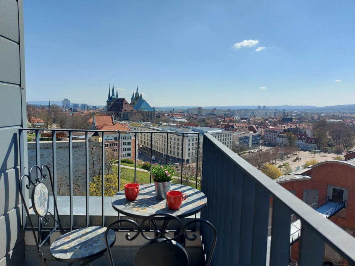 At The - Penthouse Ueber Den Daechern Der Stadt Appartement Erfurt