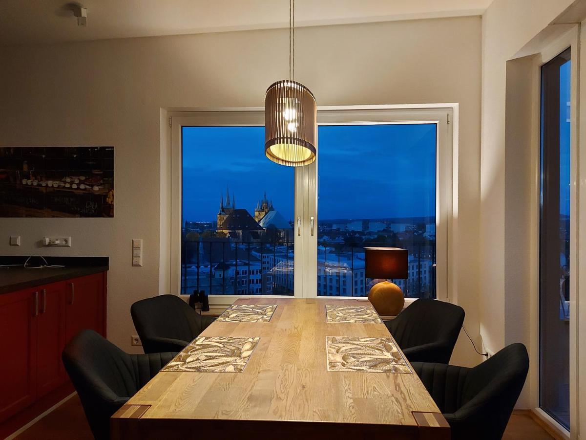 At The - Penthouse Ueber Den Daechern Der Stadt Appartement Erfurt